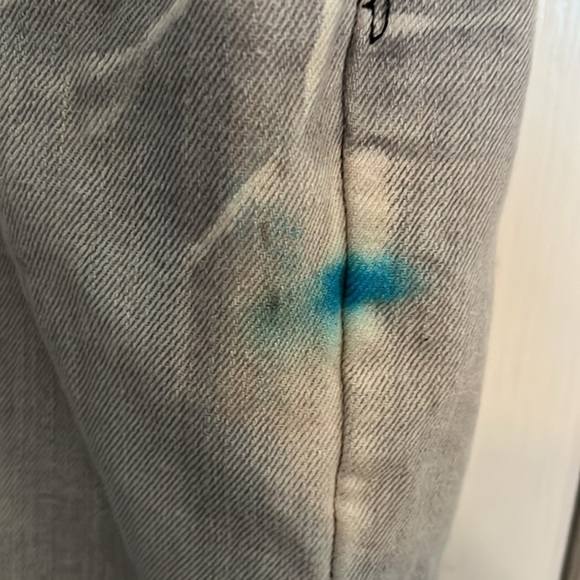 Men's Relaxed Fit Jeans - Light Gray - Picture 5 of 12